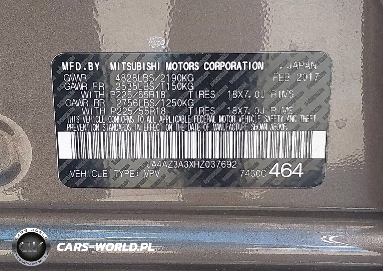 2017 Mitsubishi Outlander Se-Sel VIN:JA4AZ3A3XHZ037692 - 9