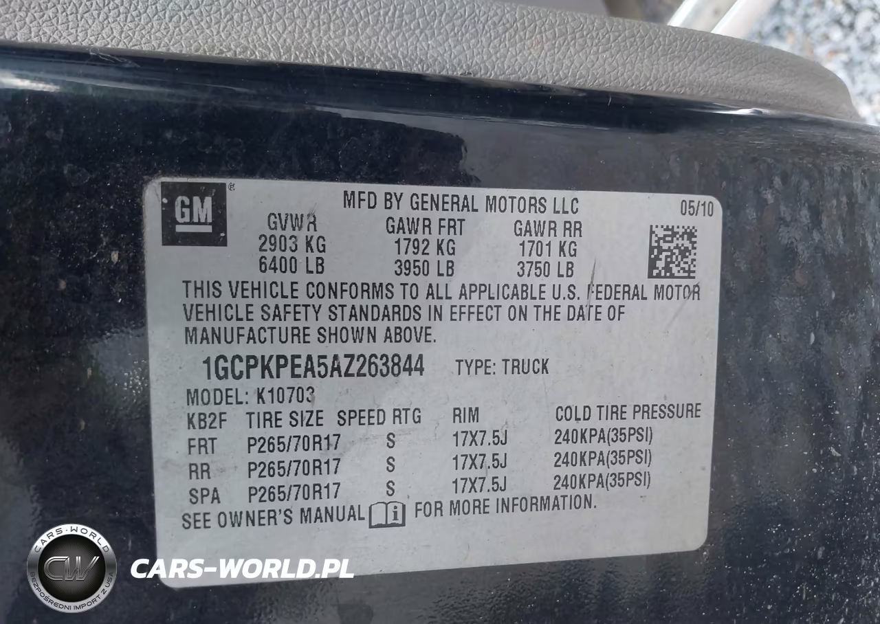 2010 Chevrolet Silverado 1500 Work Truck VIN:1GCPKPEA5AZ263844 - 9