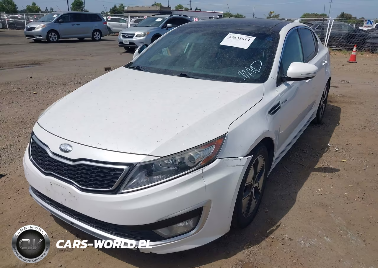2013 Kia Optima Hybrid Ex VIN:KNAGM4AD9D5050901 - 2