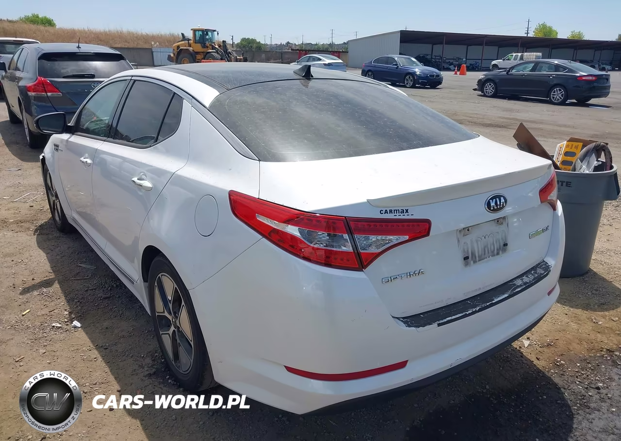 2013 Kia Optima Hybrid Ex VIN:KNAGM4AD9D5050901 - 3