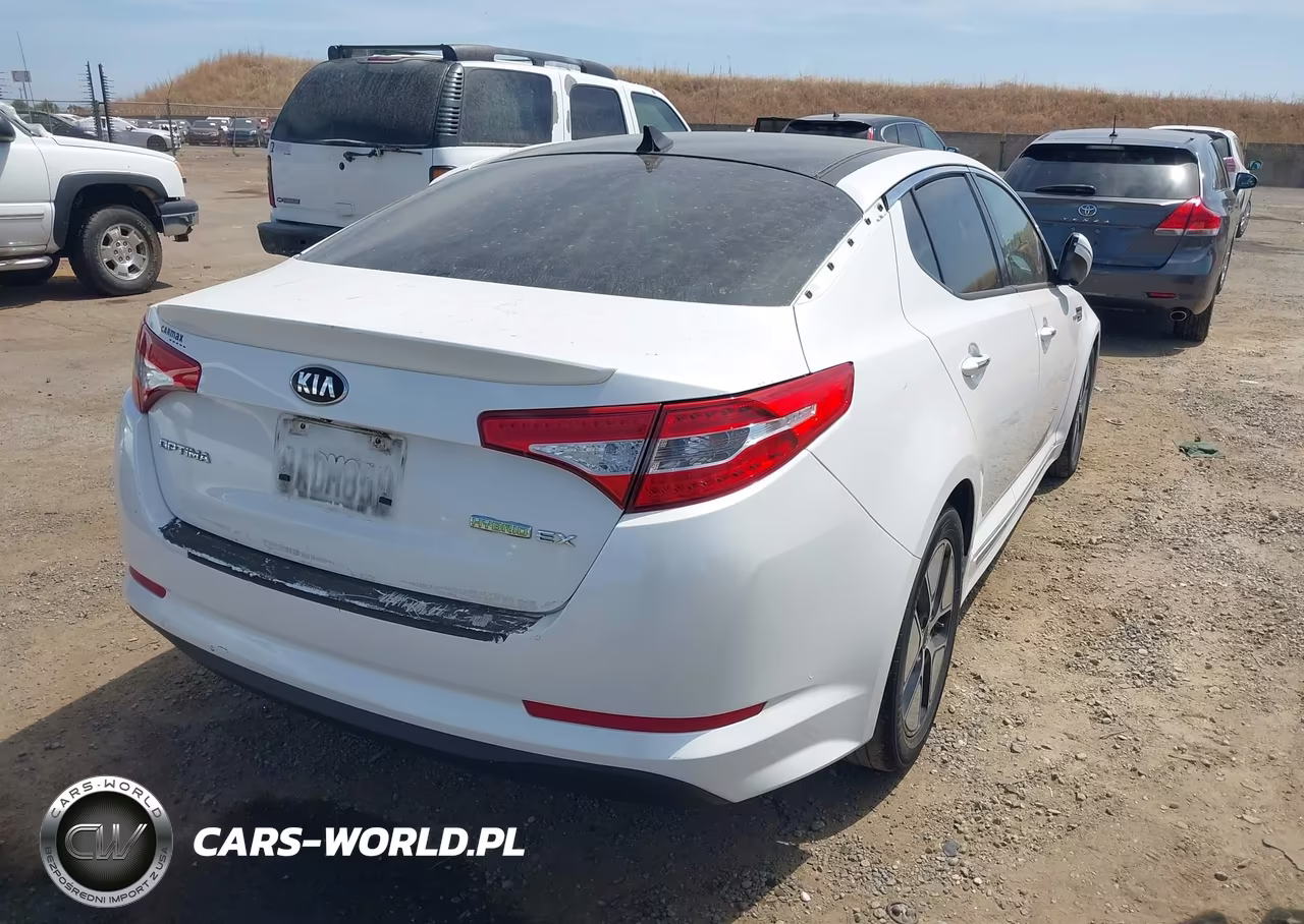 2013 Kia Optima Hybrid Ex VIN:KNAGM4AD9D5050901 - 4