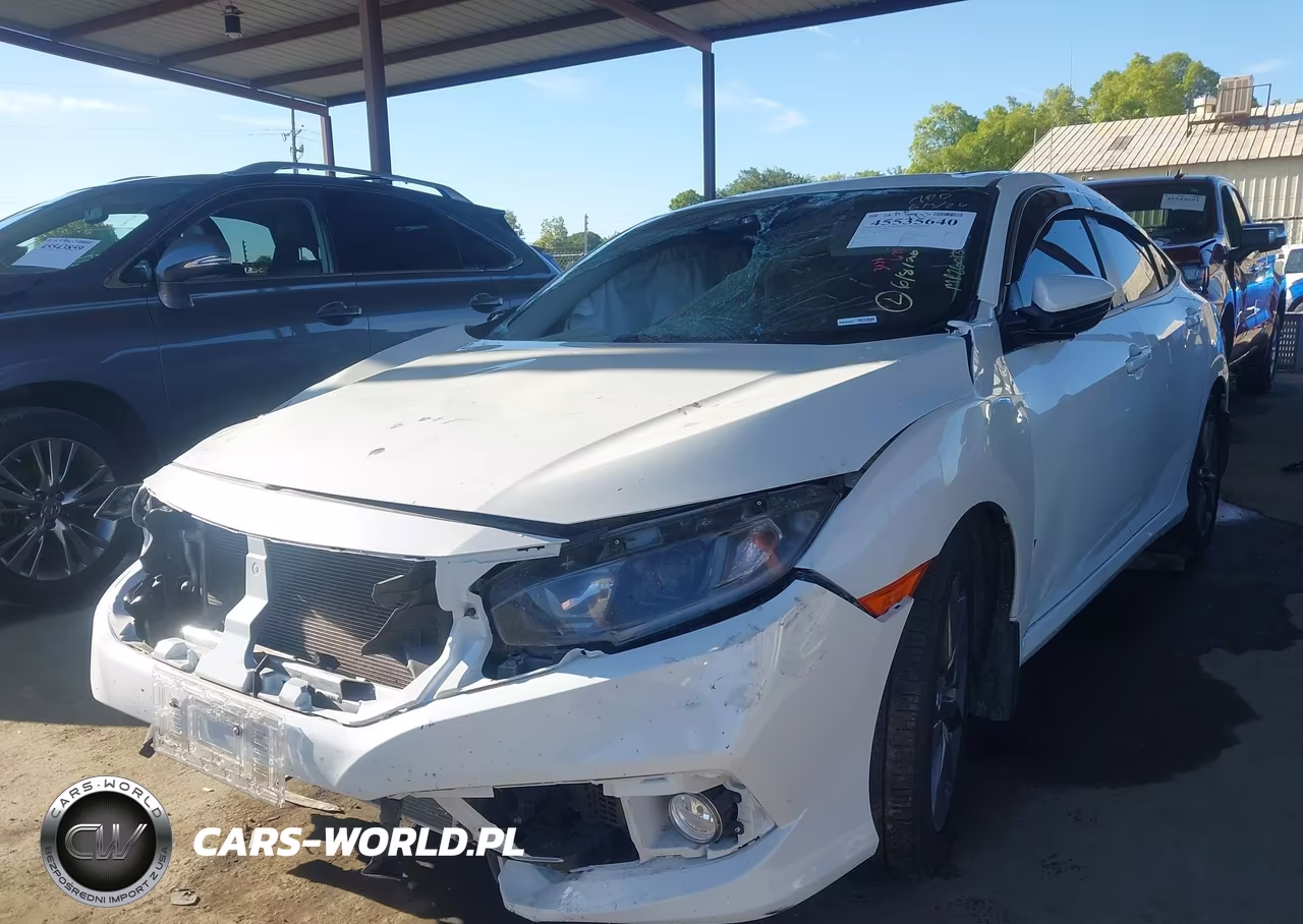 2020 Honda Civic Ex-L VIN:19XFC1F77LE015182 - 2