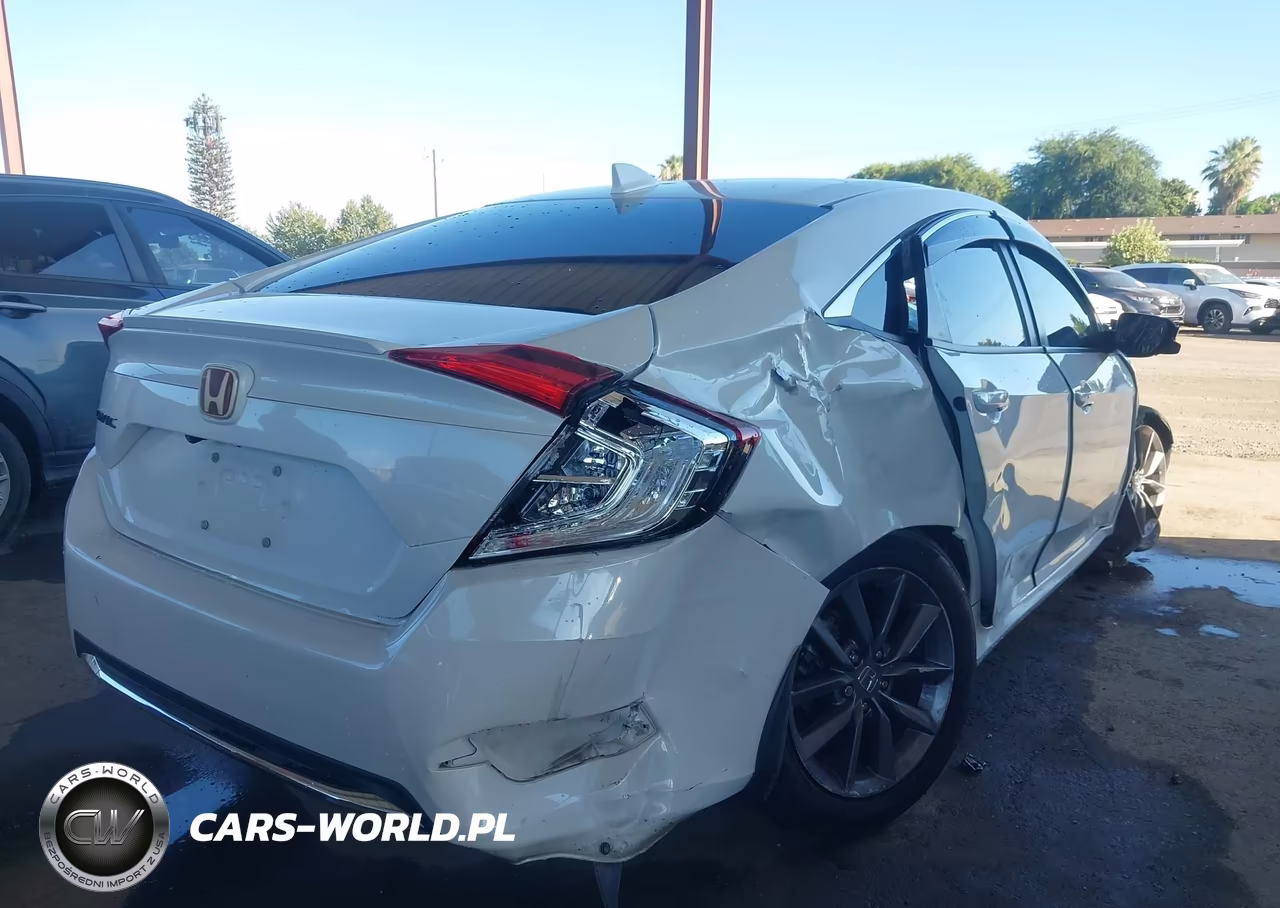 2020 Honda Civic Ex-L VIN:19XFC1F77LE015182 - 4
