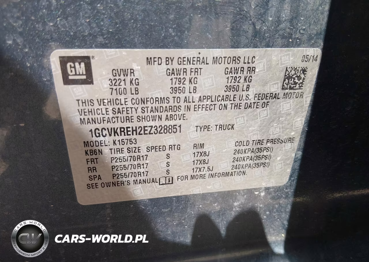 2014 Chevrolet Silverado 1500 Lt VIN:1GCVKREH2EZ328851 - 9