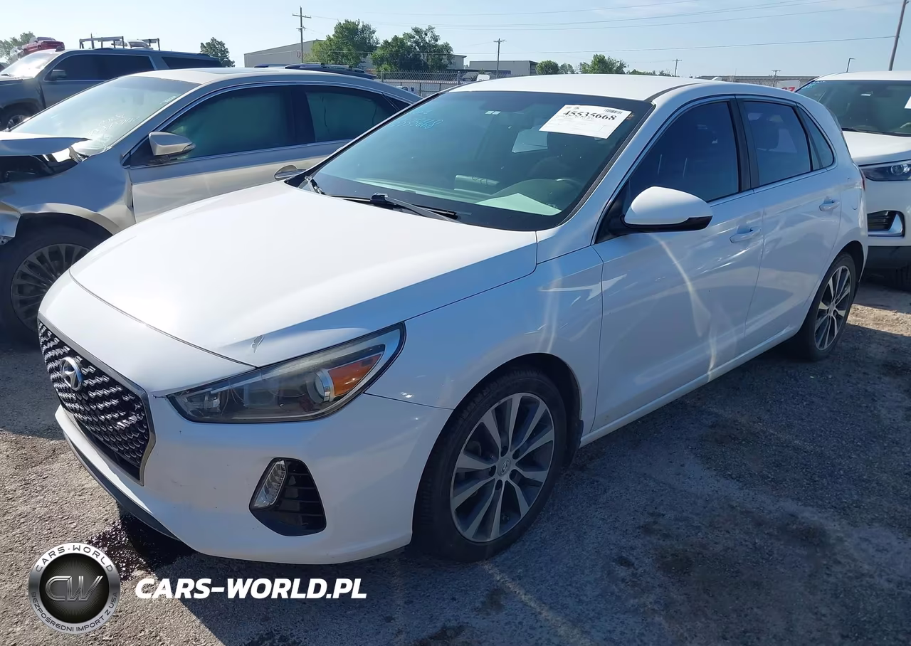 2018 Hyundai Elantra Gt VIN:KMHH35LE6JU062863 - 2