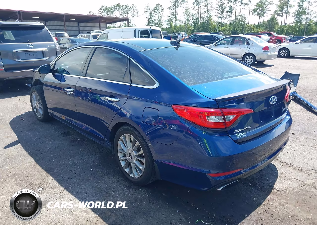 2015 Hyundai Sonata Limited VIN:5NPE34AF9FH150885 - 3
