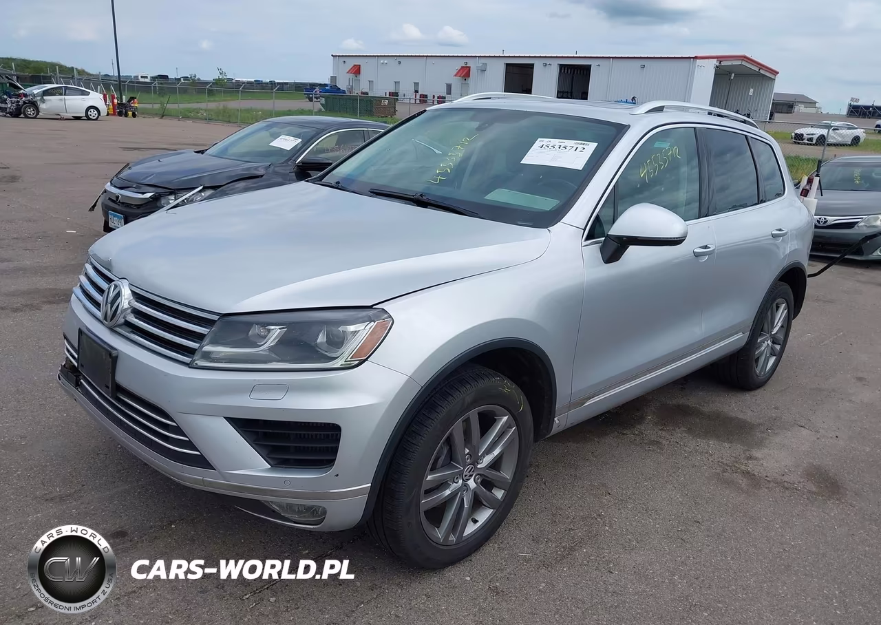 2015 Volkswagen Touareg Tdi Lux VIN:WVGEP9BP5FD002114 - 2