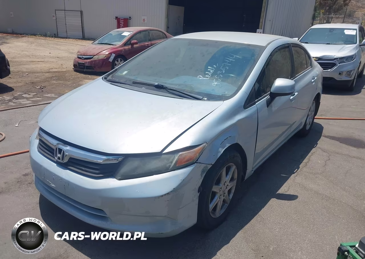 2012 Honda Civic Lx VIN:19XFB2F56CE335634 - 2