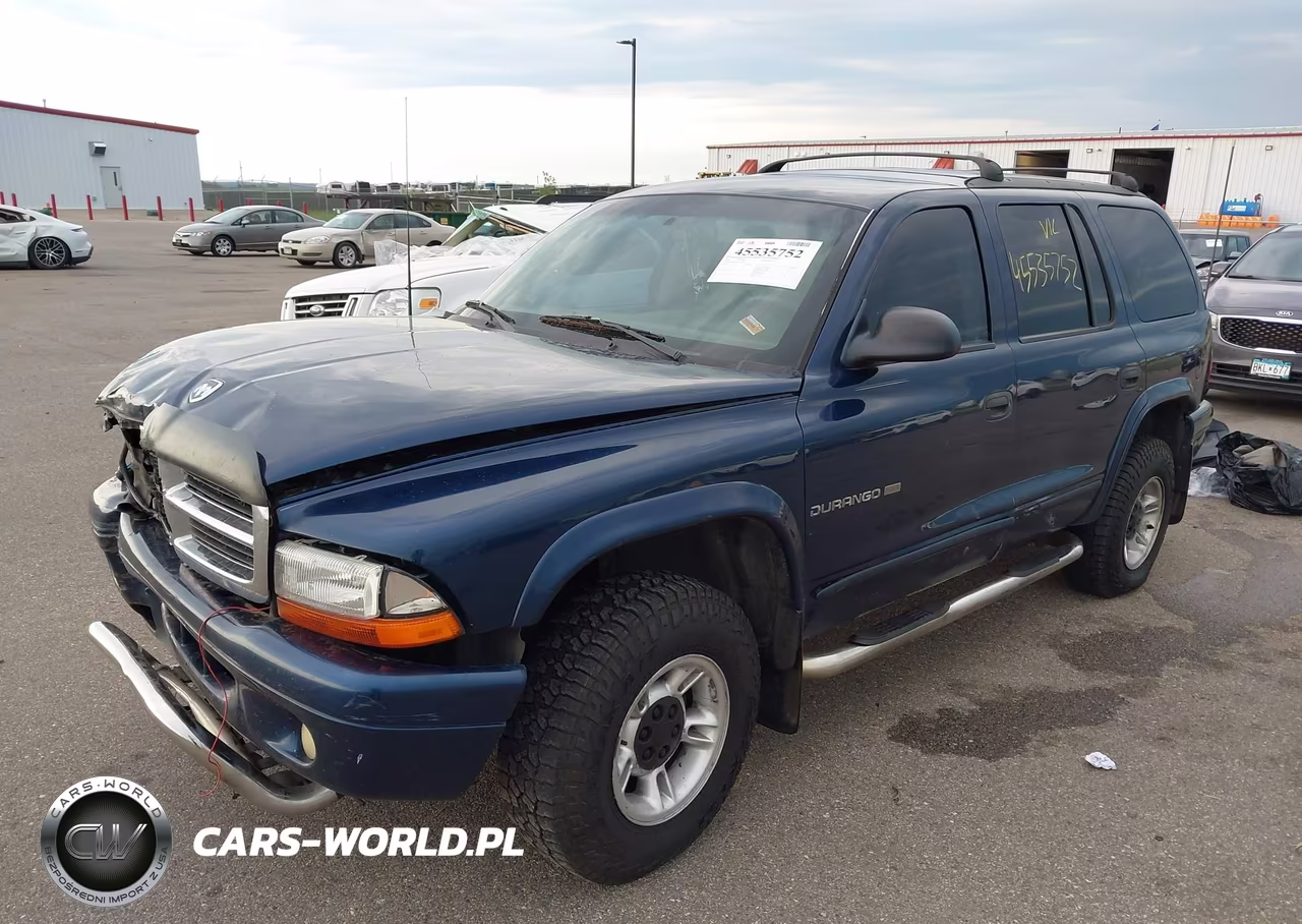 2001 Dodge Durango VIN:1B4HS28N01F638656 - 2
