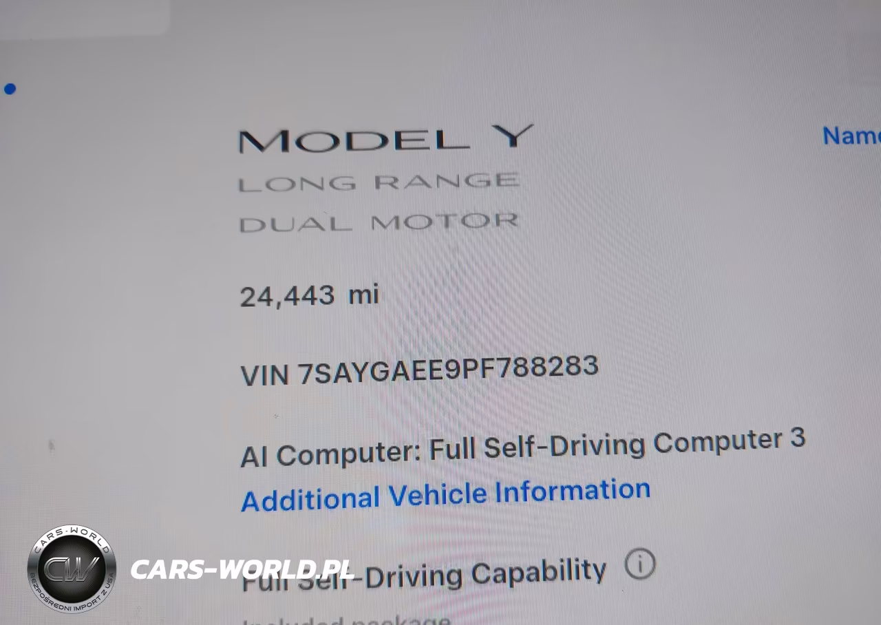 2023 Tesla Model Y Awd-Long Range Dual Motor All-Wheel Drive VIN:7SAYGAEE9PF788283 - 7