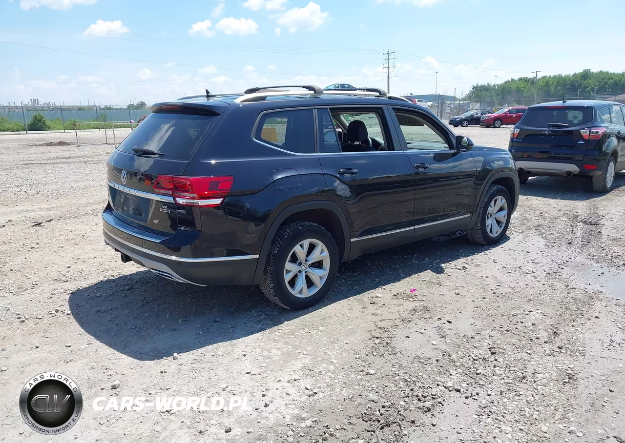 2018 Volkswagen Atlas 3.6L V6 Sel VIN:1V2MR2CA2JC594273 - 4