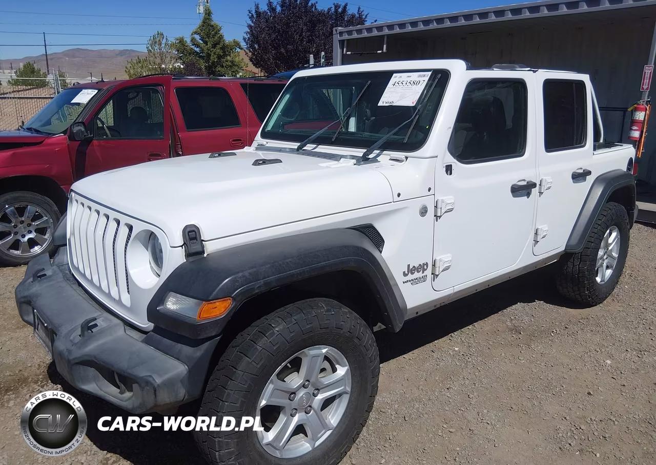 2020 Jeep Wrangler Unlimited Sport S 4X4 VIN:1C4HJXDN3LW127535 - 2