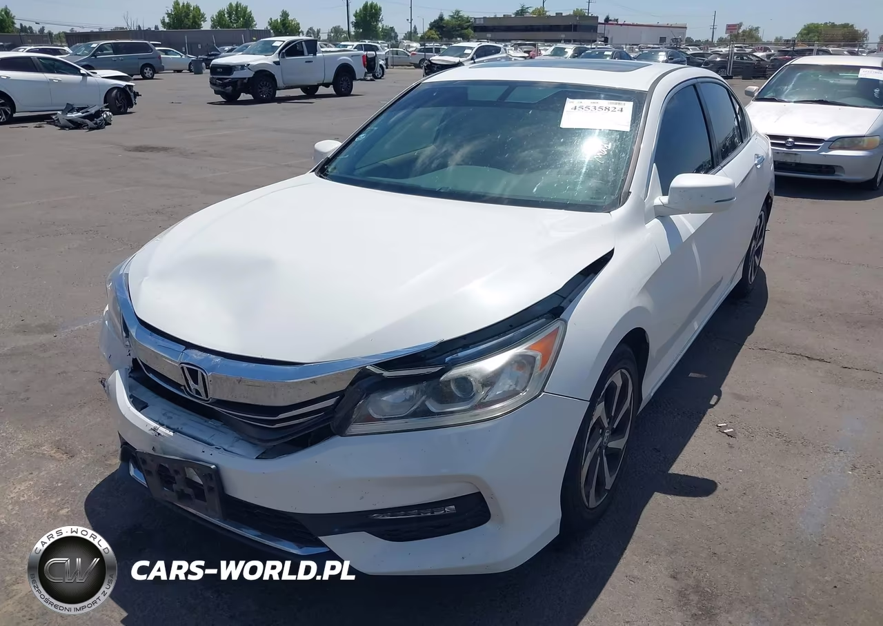2016 Honda Accord Ex-L VIN:1HGCR2F85GA223992 - 2
