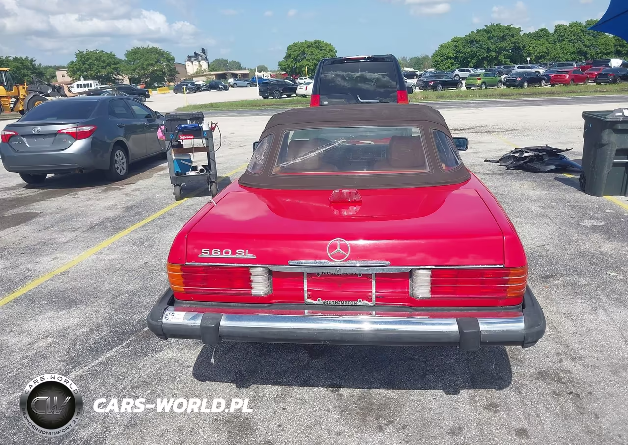 1987 Mercedes-Benz 560 Sl VIN:WDBBA48D7HA064772 - 16