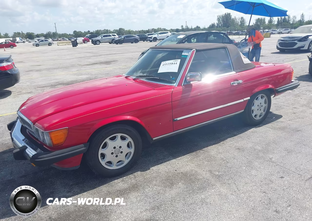 1987 Mercedes-Benz 560 Sl VIN:WDBBA48D7HA064772 - 2