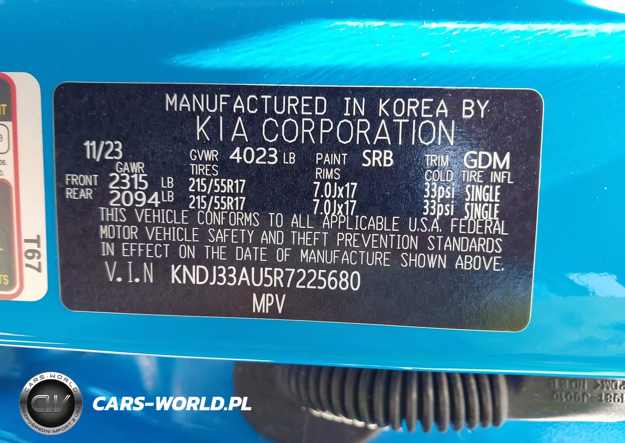 2024 Kia Soul Ex VIN:KNDJ33AU5R7225680 - 9