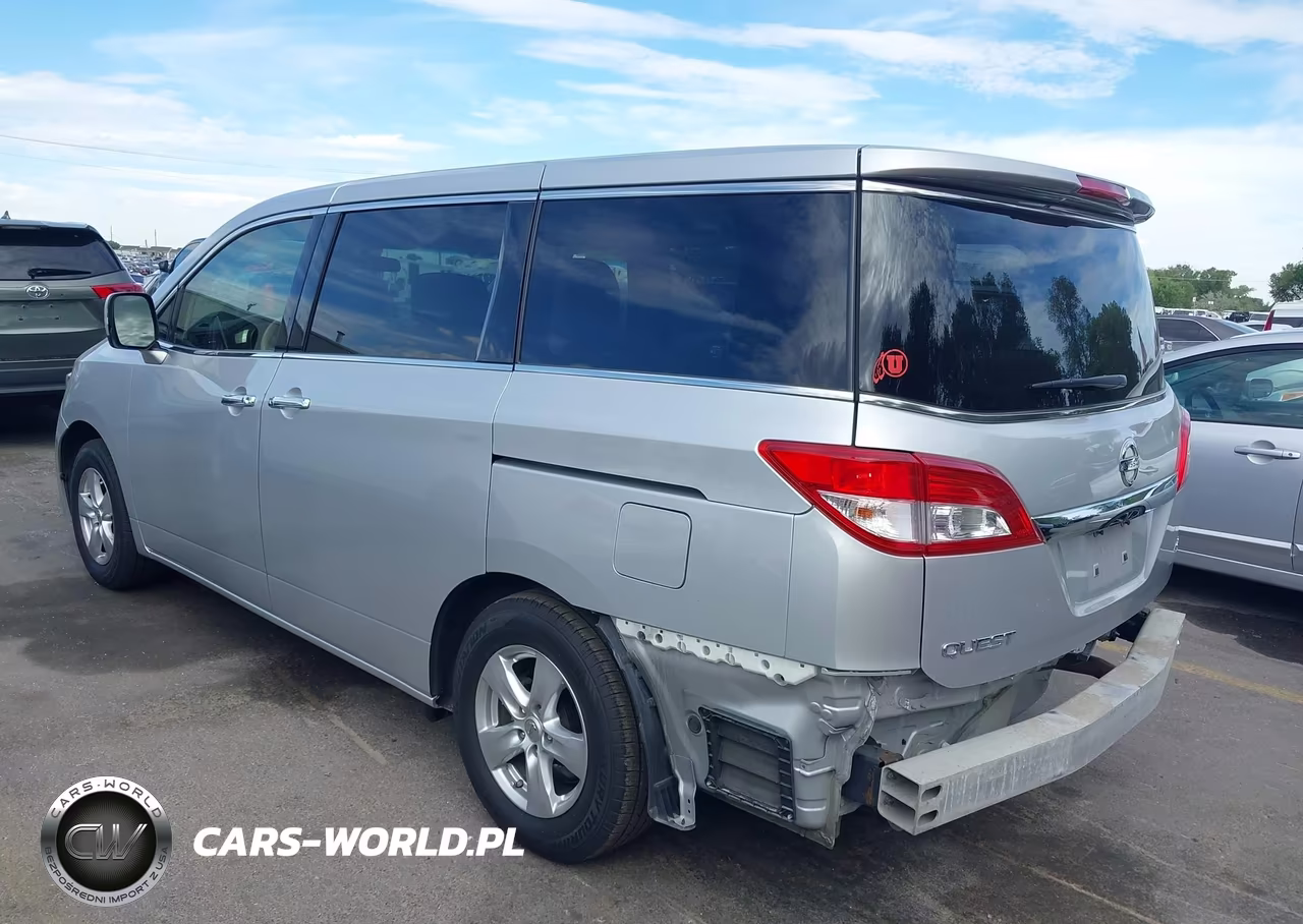 2012 Nissan Quest Sv VIN:JN8AE2KP0C9043673 - 3