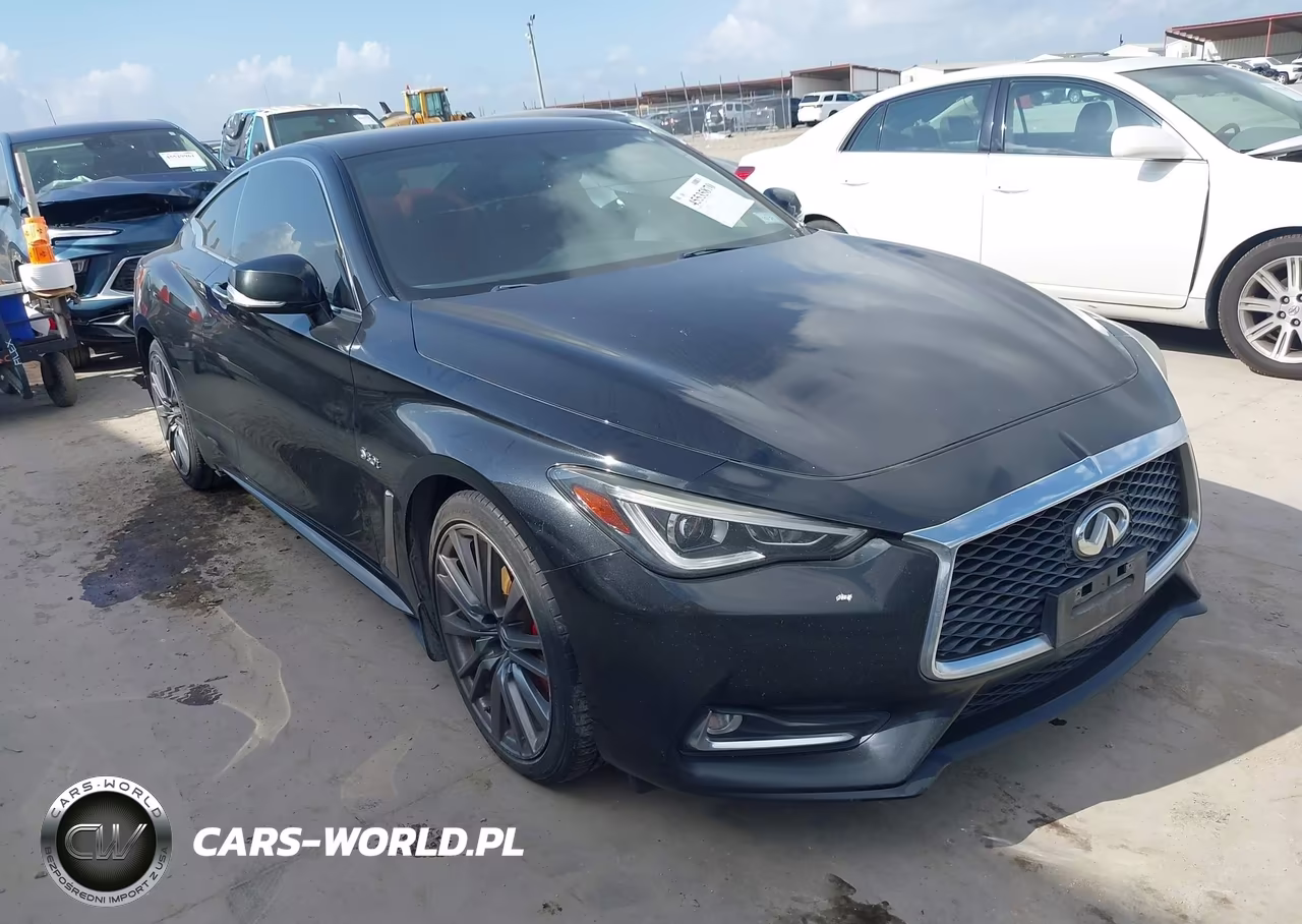 2017 Infiniti Q60 3.0T Red Sport 400