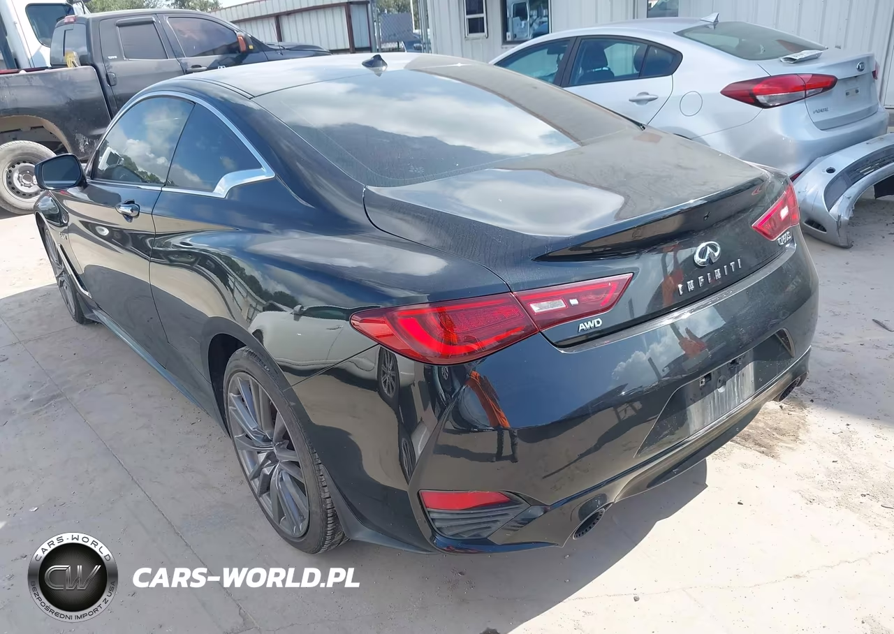 2017 Infiniti Q60 3.0T Red Sport 400 VIN:JN1FV7EL2HM701797 - 3