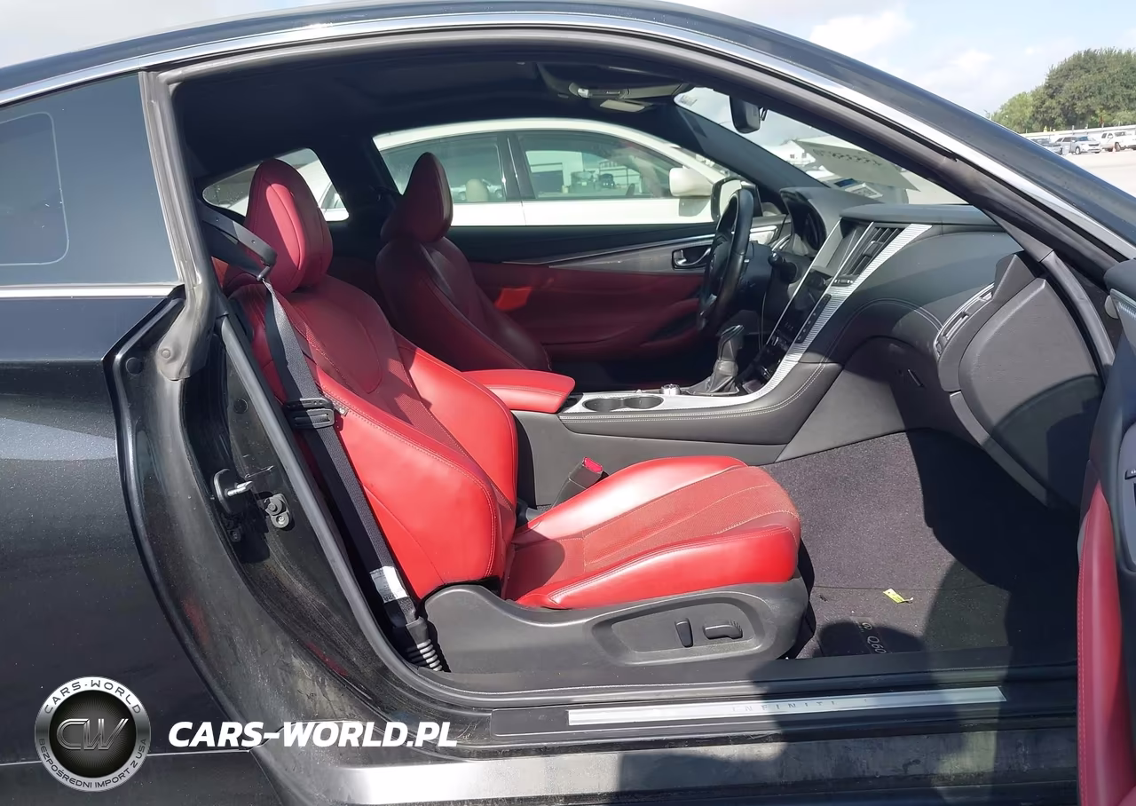 2017 Infiniti Q60 3.0T Red Sport 400 VIN:JN1FV7EL2HM701797 - 5