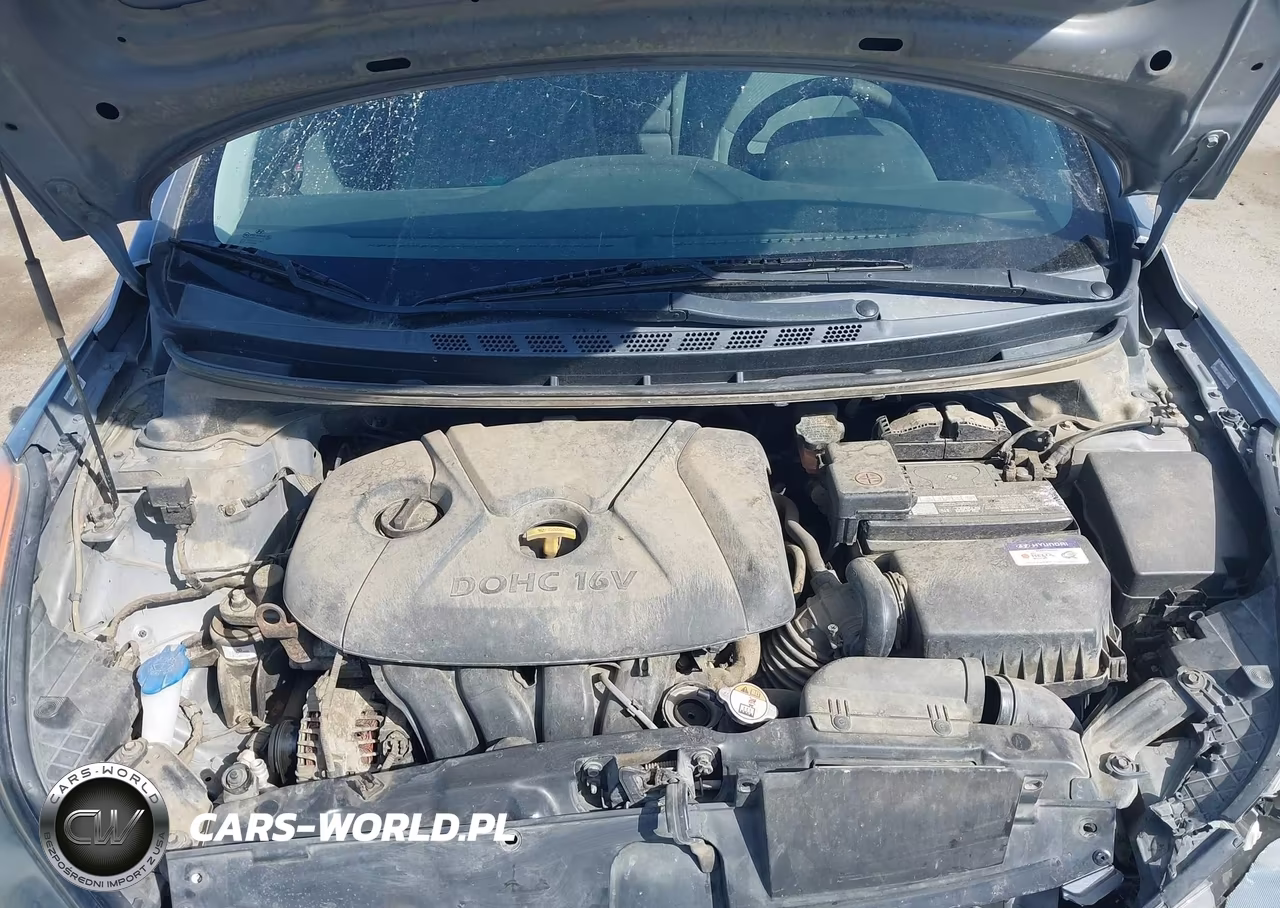 2013 Hyundai Elantra Gls VIN:KMHDH4AE7DU710051 - 10