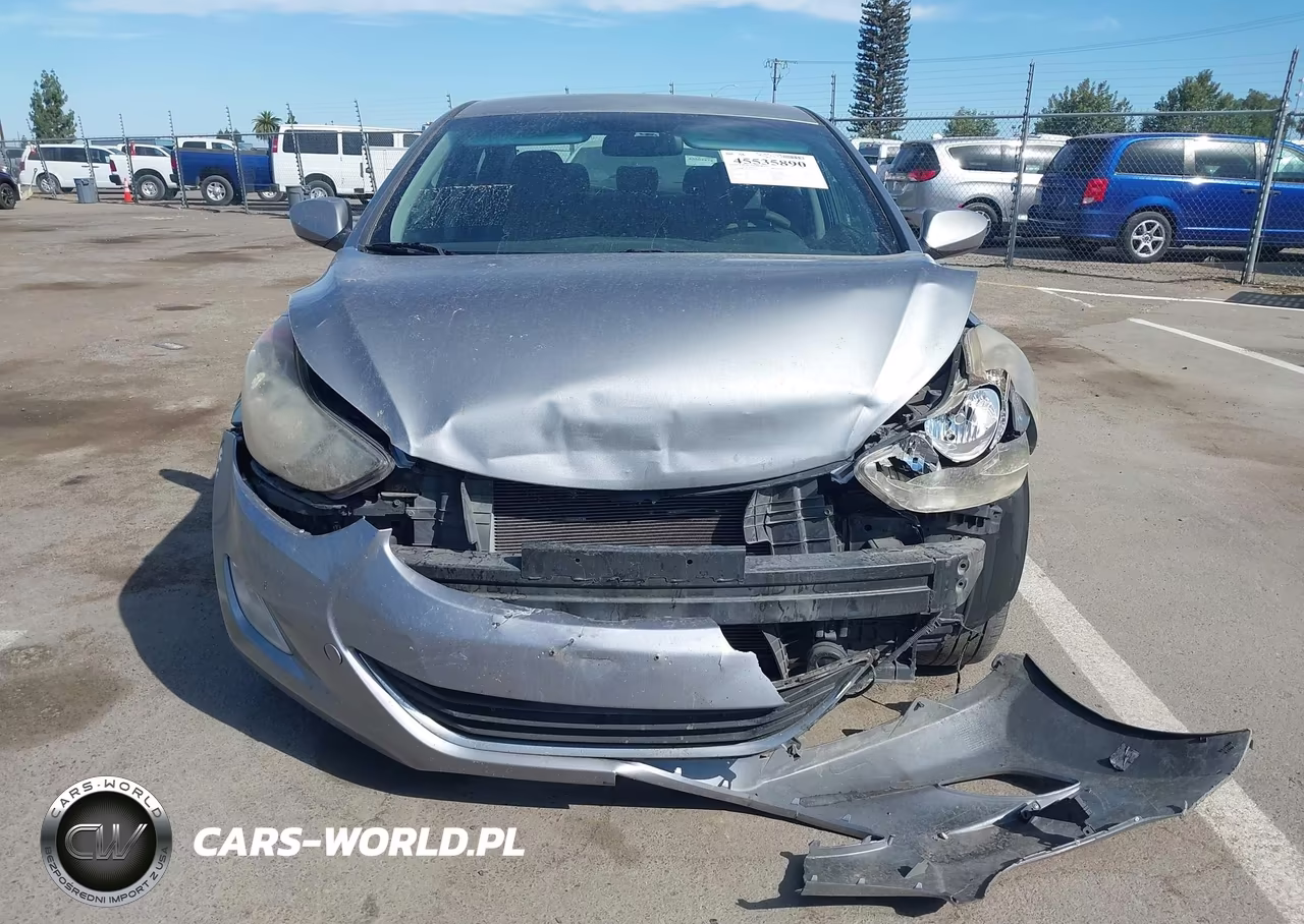 2013 Hyundai Elantra Gls VIN:KMHDH4AE7DU710051 - 13