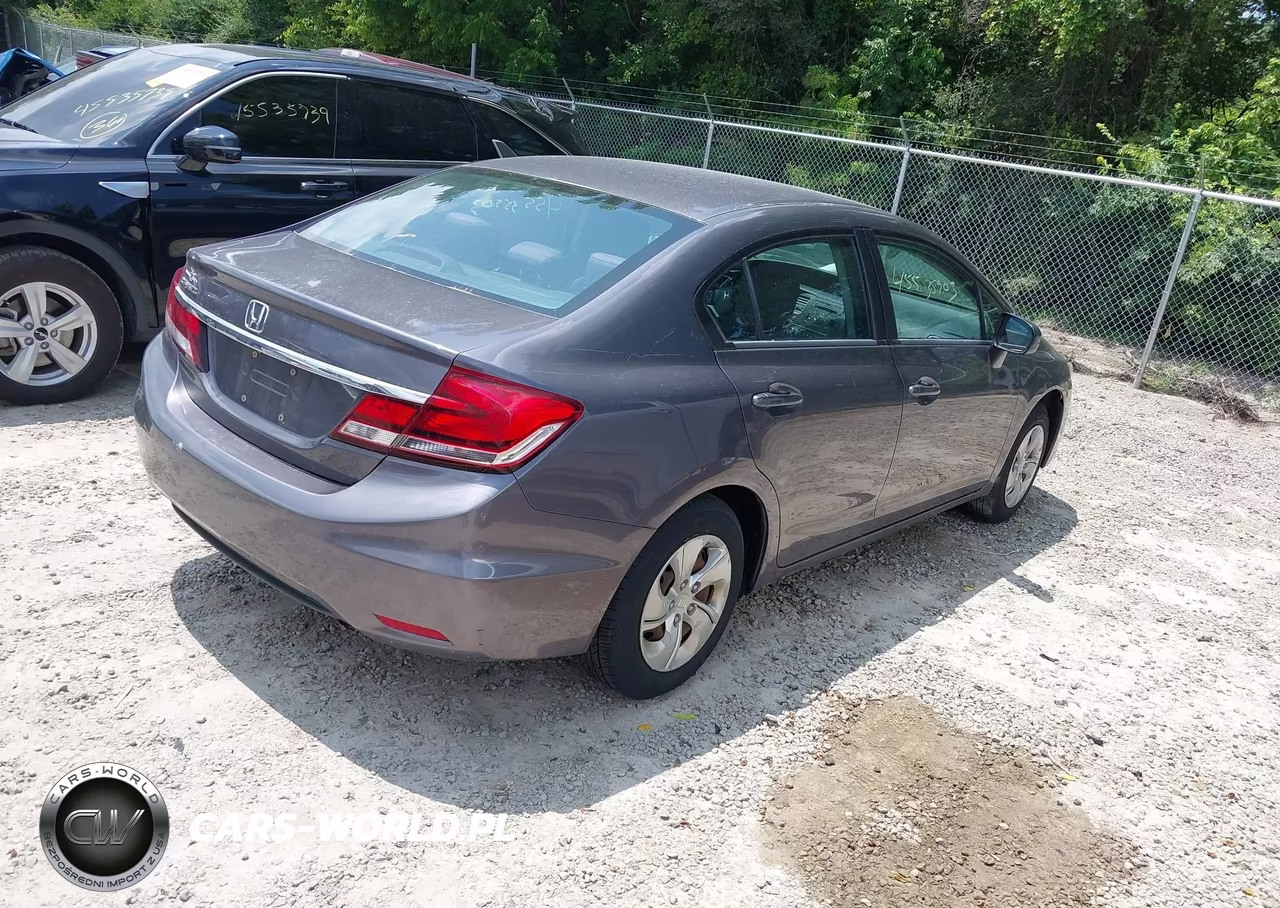 2015 Honda Civic Lx VIN:19XFB2F51FE085935 - 4