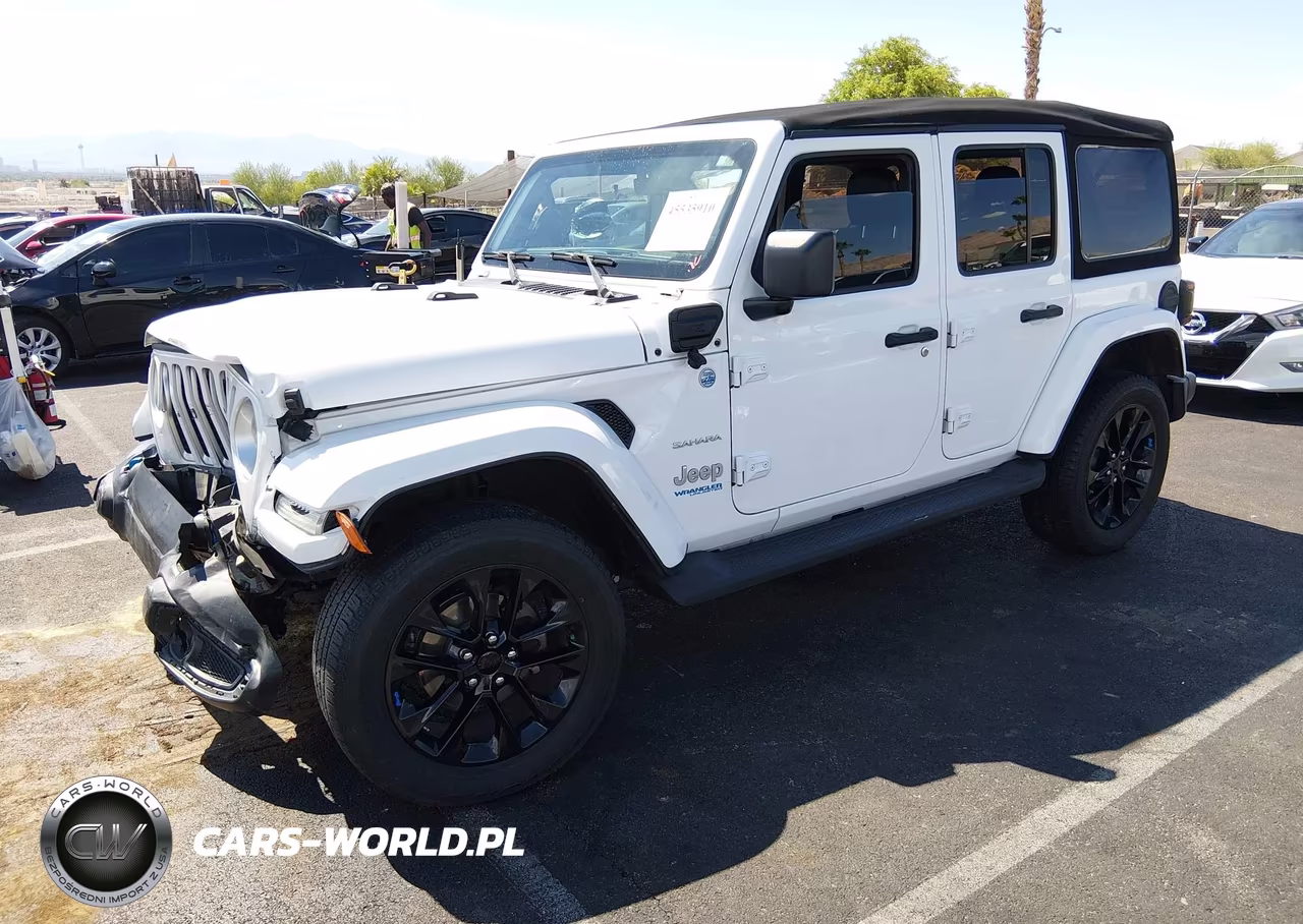 2022 Jeep Wrangler 4Xe Unlimited Sahara 4X4 VIN:1C4JJXP60NW198295 - 2