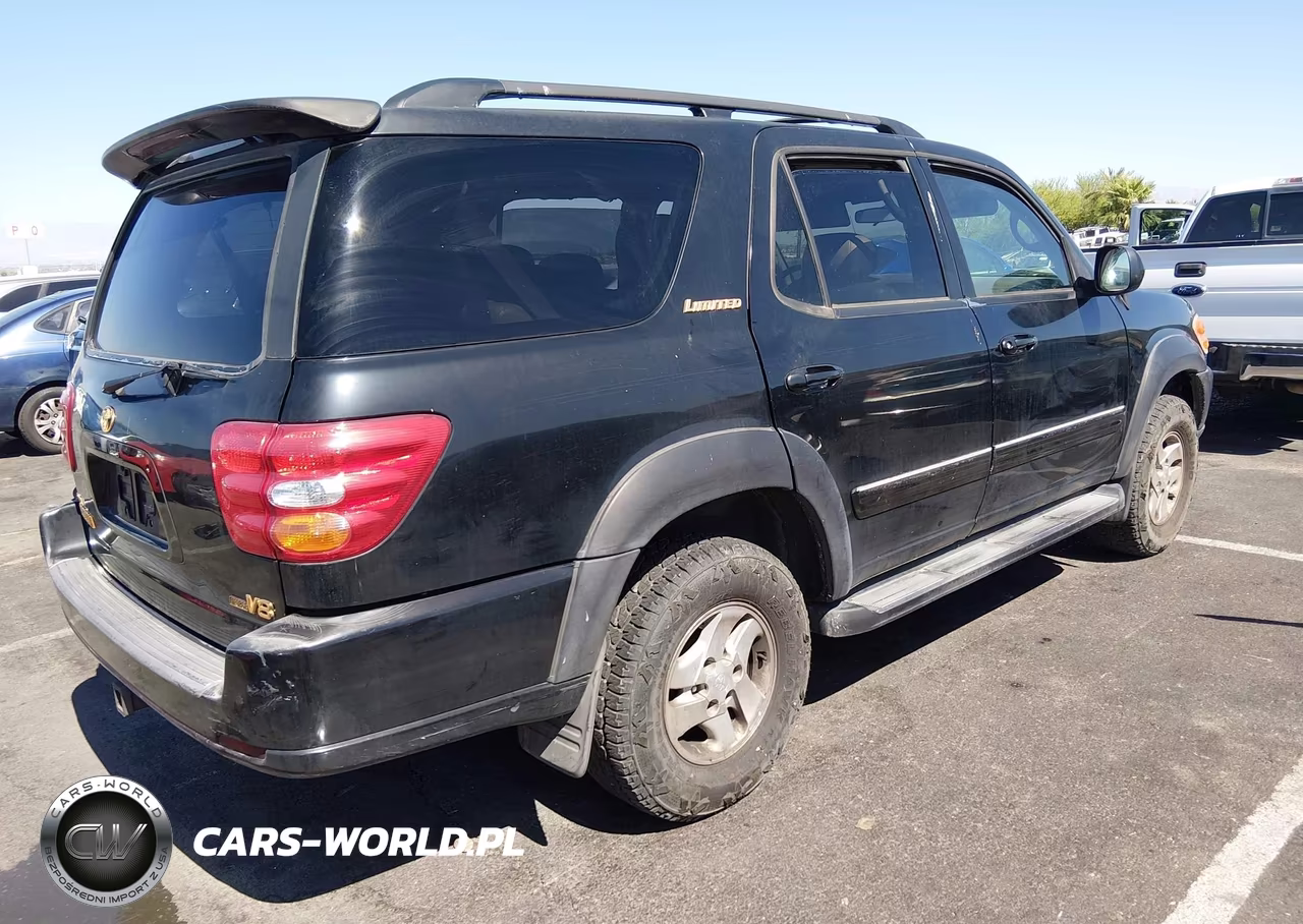 2001 Toyota Sequoia Limited V8 VIN:5TDZT38A11S008071 - 4