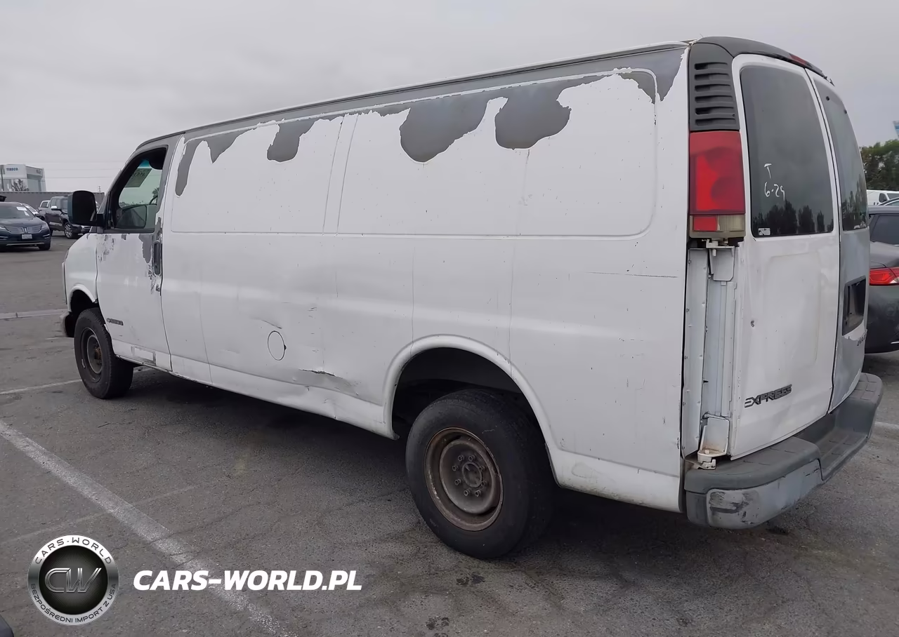 2002 Chevrolet Express Cargo Van VIN:1GCGG29R821173558 - 3