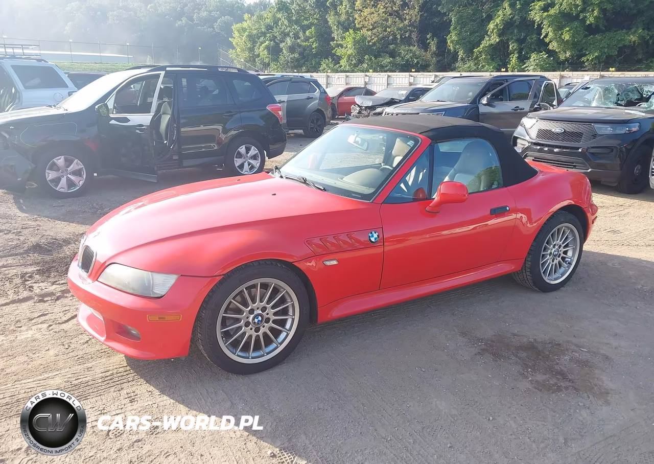 2001 BMW Z3 3.0I VIN:WBACN53451LJ57384 - 2
