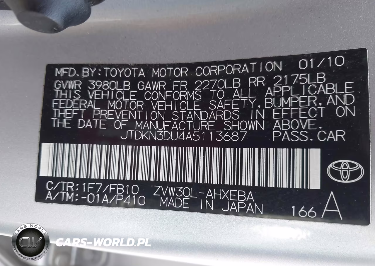 2010 Toyota Prius Ii VIN:JTDKN3DU4A5113687 - 9
