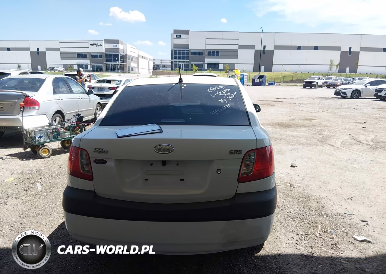 2006 Kia Rio Lx VIN:KNADE123266091551 - 15