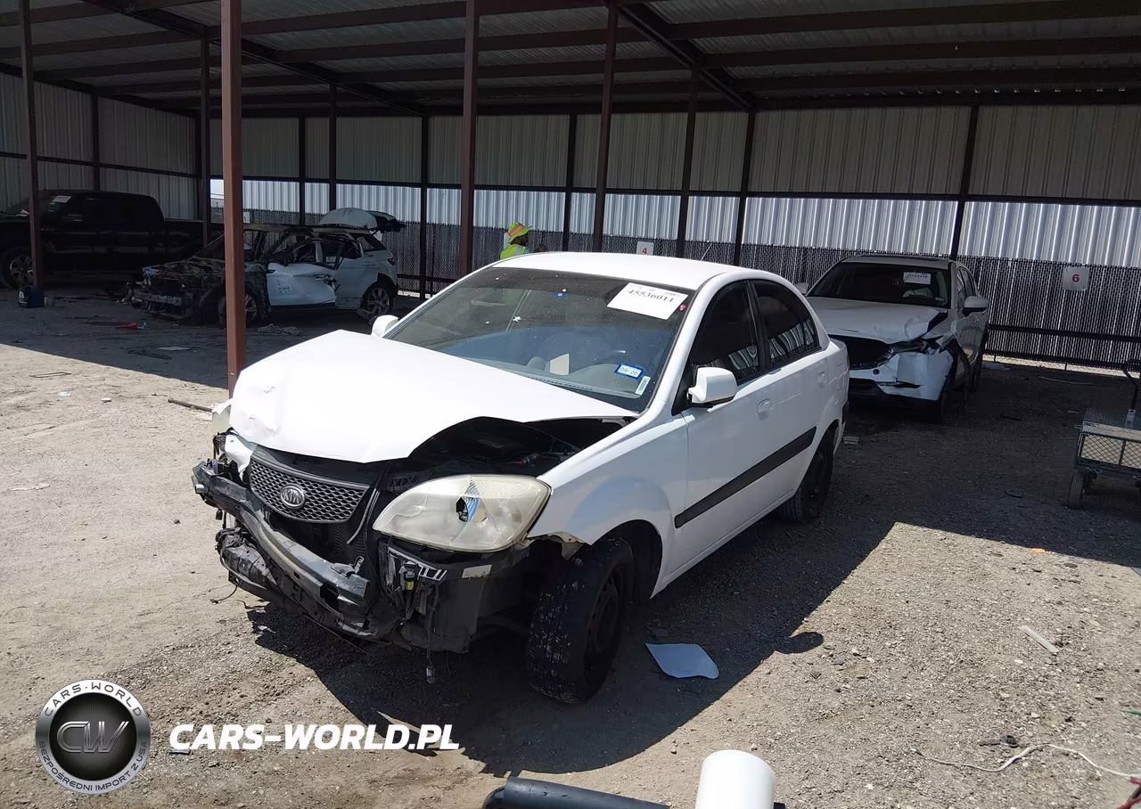 2006 Kia Rio Lx VIN:KNADE123266091551 - 2