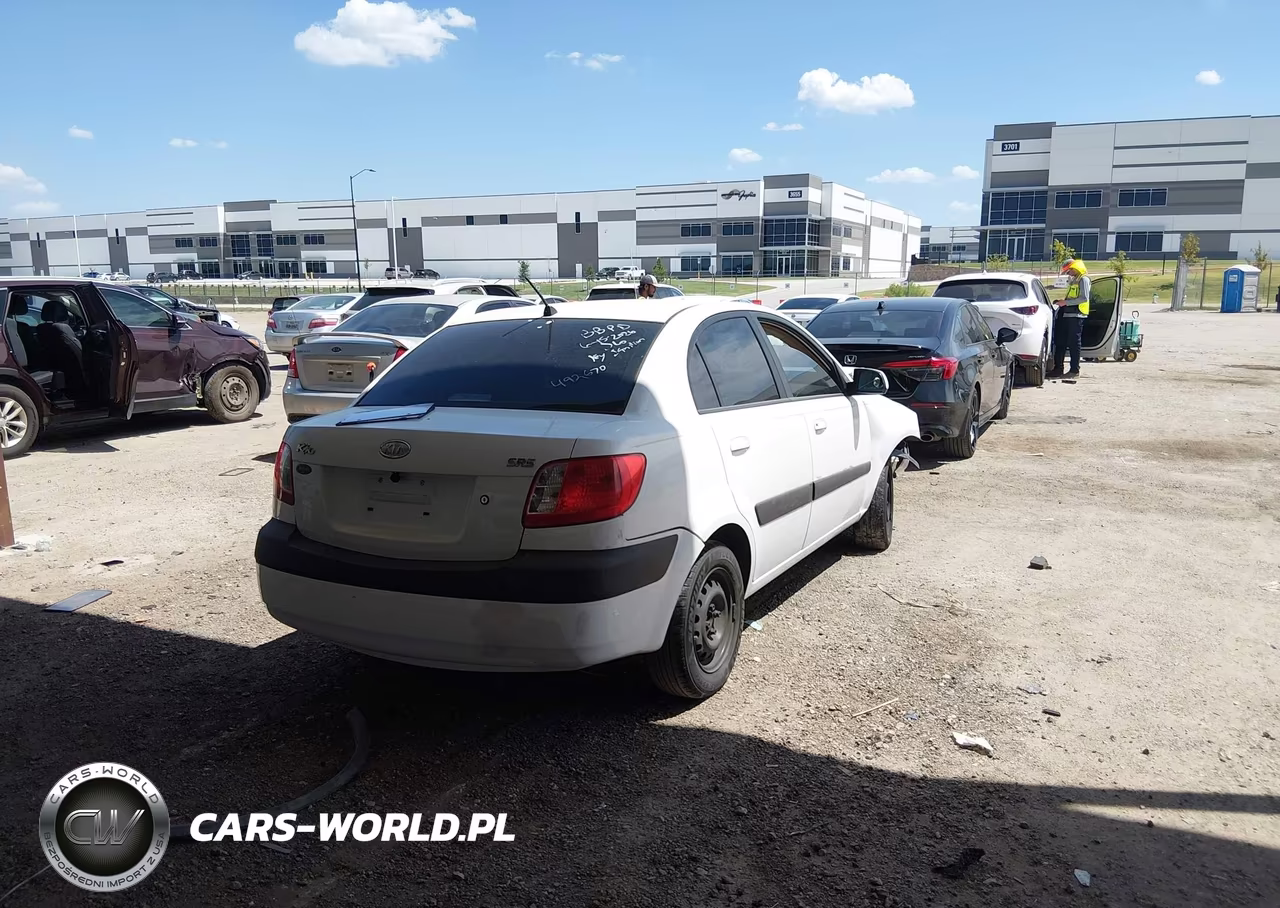 2006 Kia Rio Lx VIN:KNADE123266091551 - 4