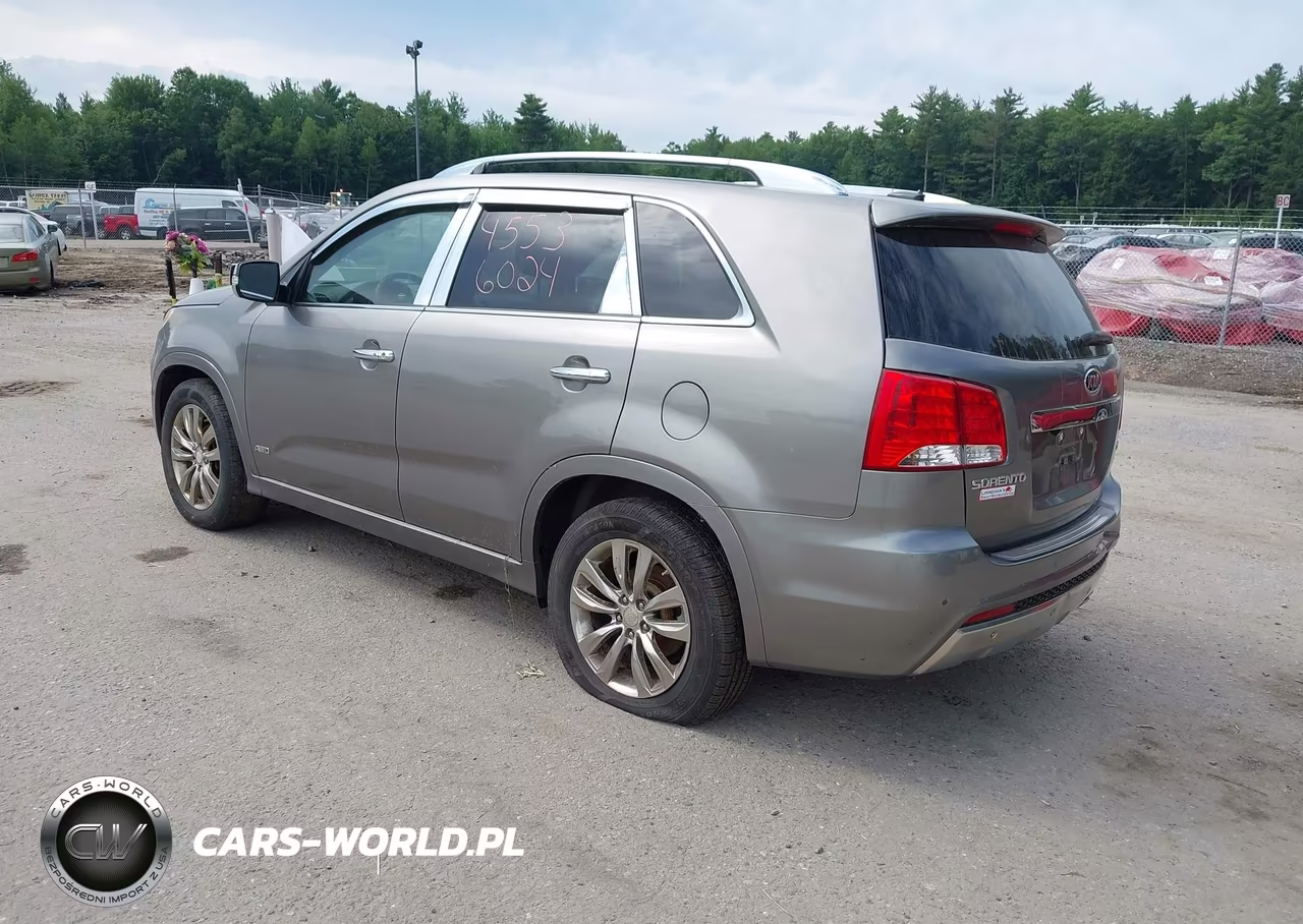 2012 Kia Sorento Sx V6 VIN:5XYKWDA24CG255635 - 3