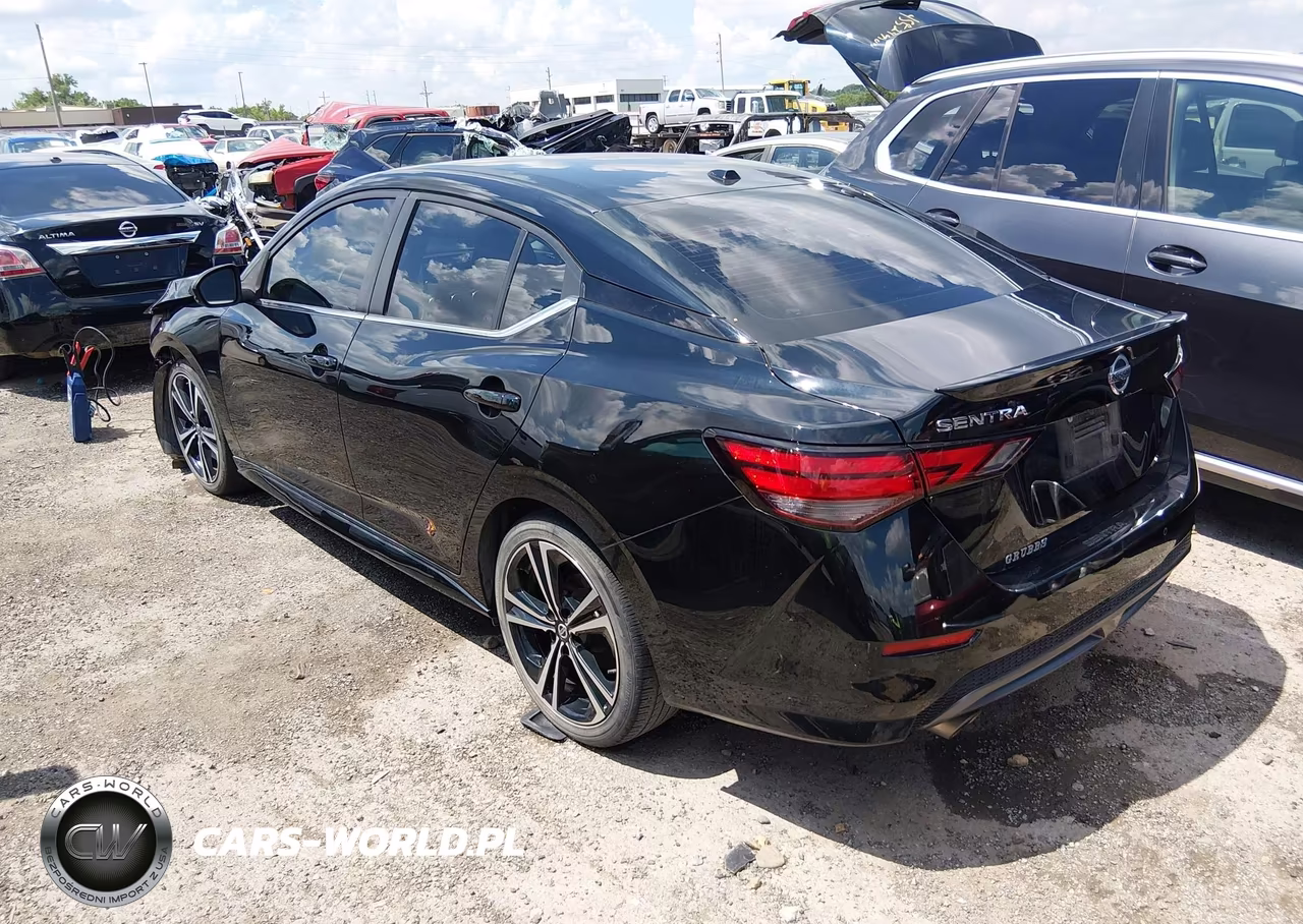 2022 Nissan Sentra Sr Xtronic Cvt VIN:3N1AB8DVXNY316444 - 3
