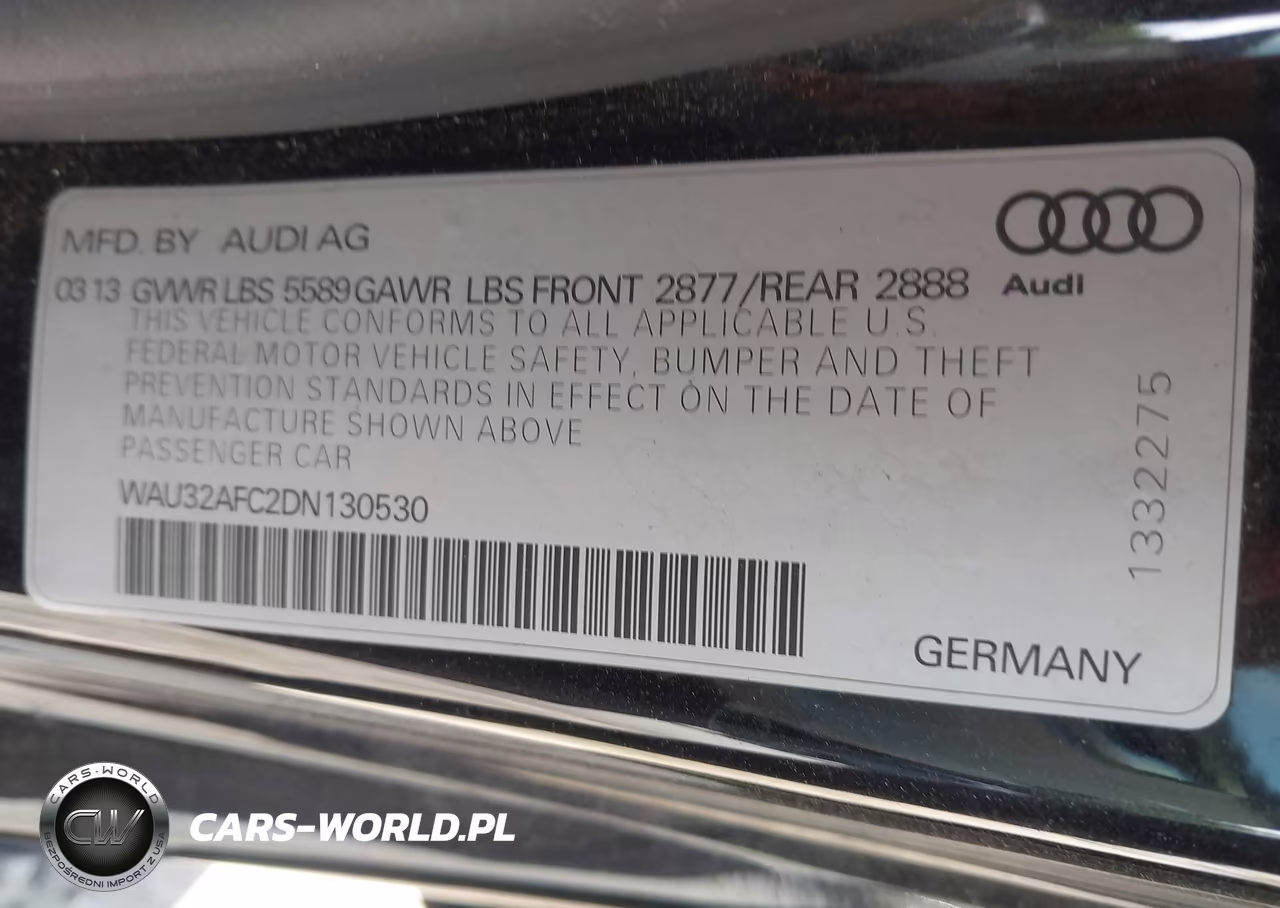 2013 Audi S7 4.0T Prestige VIN:WAU32AFC2DN130530 - 9
