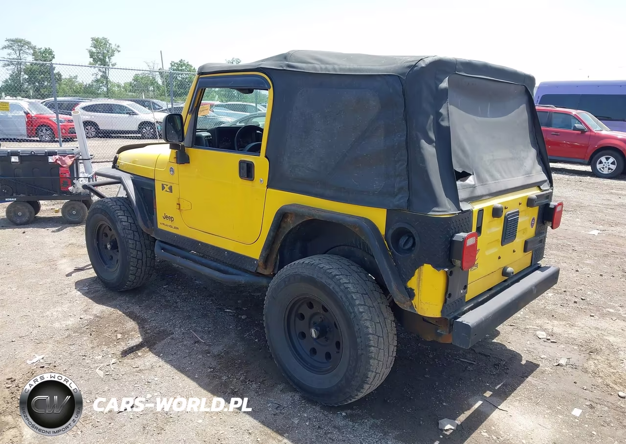2006 Jeep Wrangler X VIN:1J4FA39S06P711530 - 3