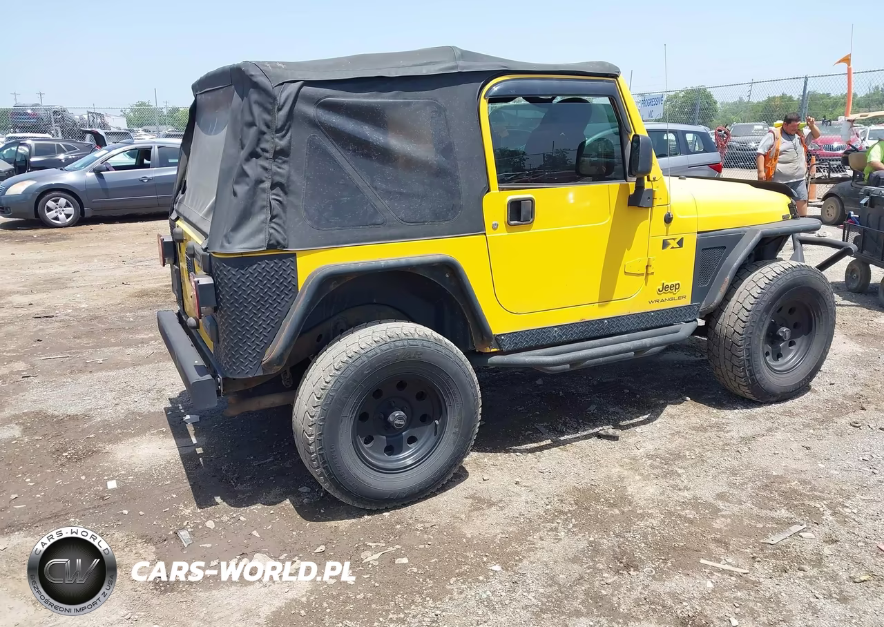 2006 Jeep Wrangler X VIN:1J4FA39S06P711530 - 4