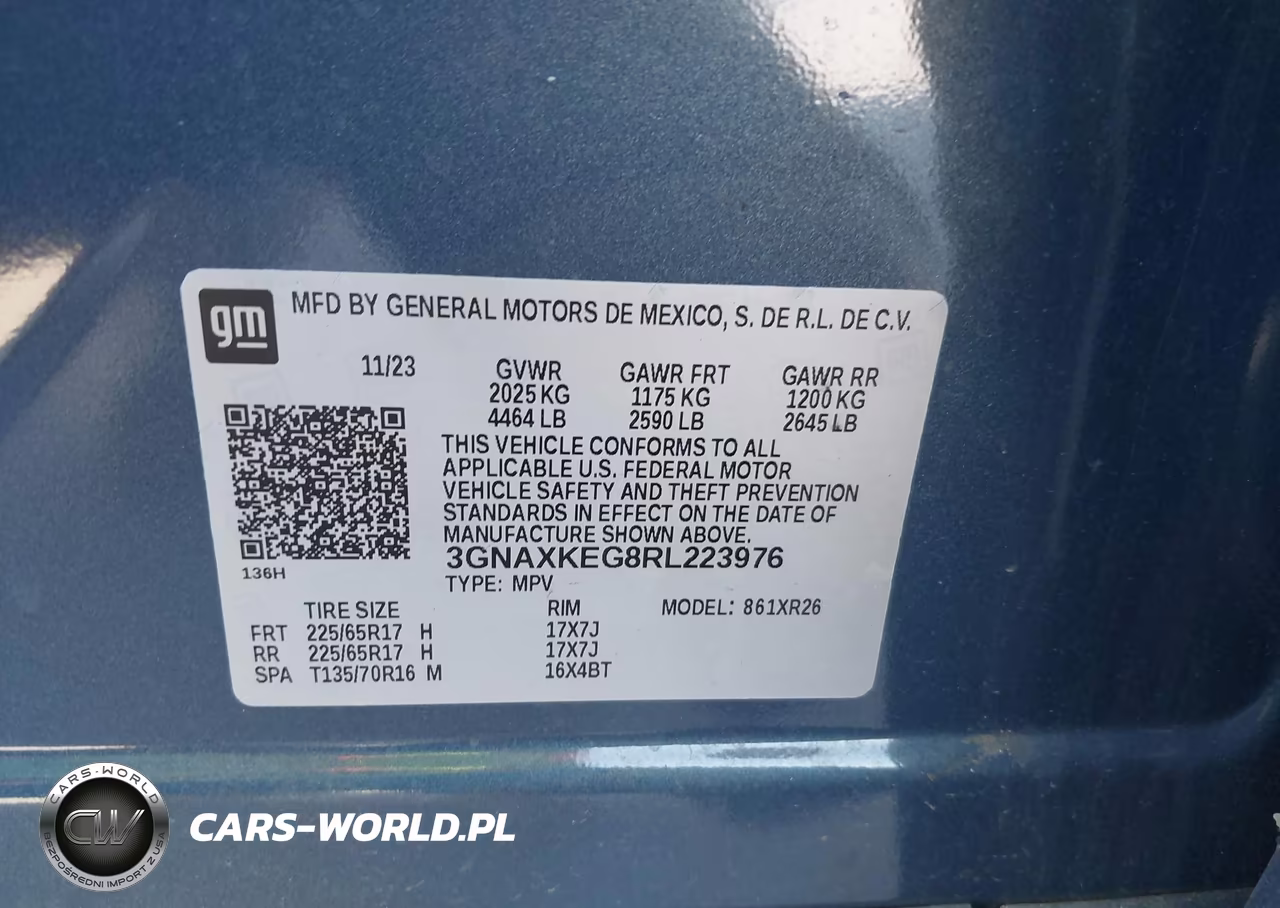 2024 Chevrolet Equinox Fwd Lt VIN:3GNAXKEG8RL223976 - 9