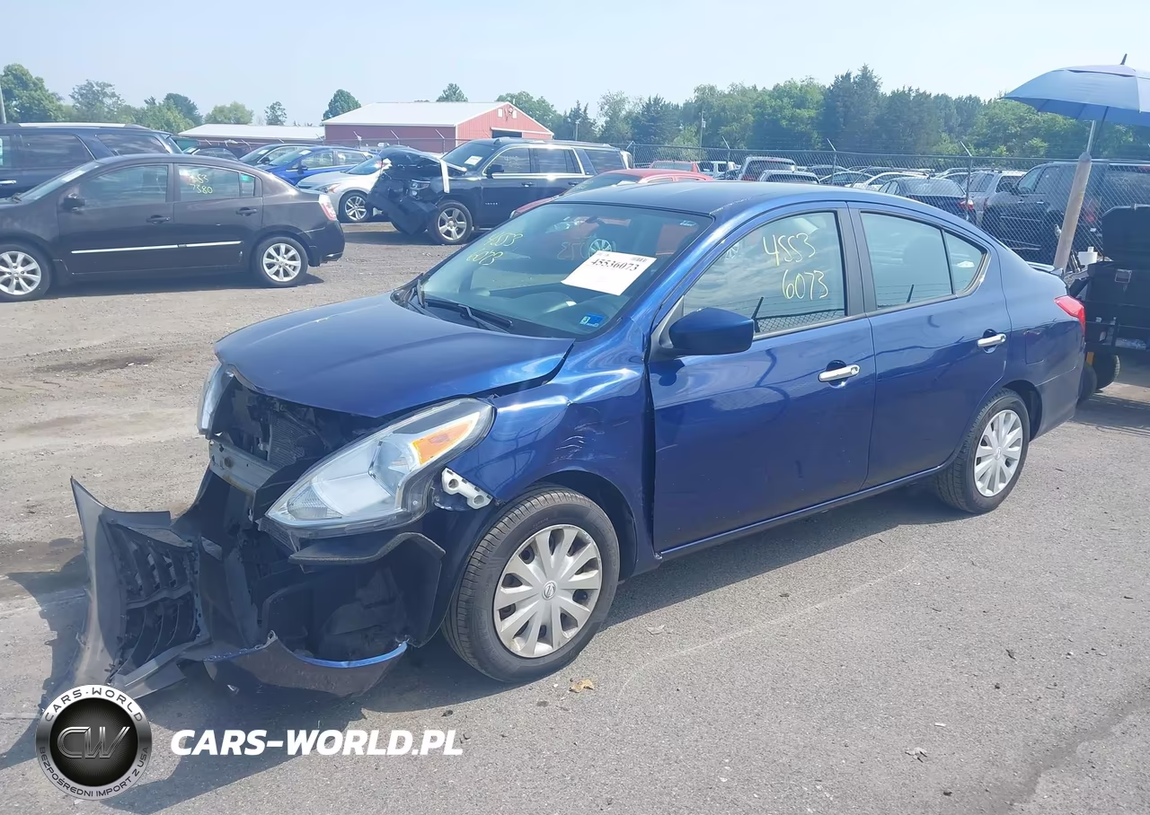 2018 Nissan Versa Sv VIN:3N1CN7AP5JL840303 - 2