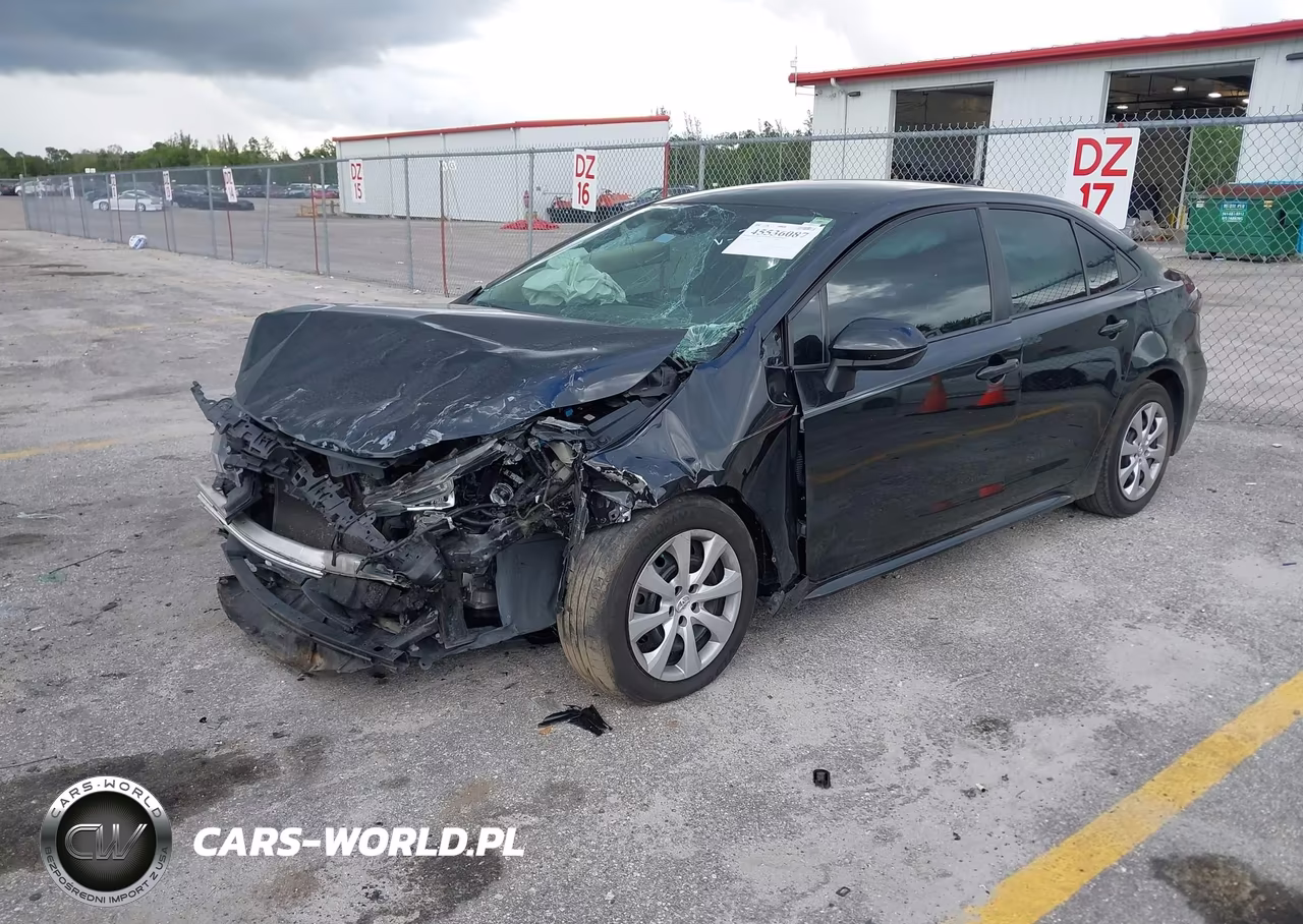 2021 Toyota Corolla Le VIN:5YFEPMAE3MP157259 - 2