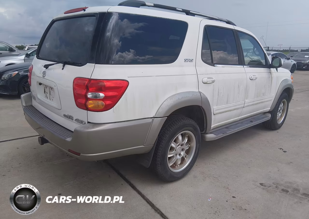 2001 Toyota Sequoia Sr5 V8 VIN:5TDBT44A61S041855 - 4