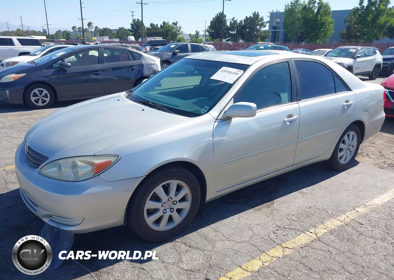 2002 Toyota Camry Xle VIN:JTDBE32K620109513 - 2