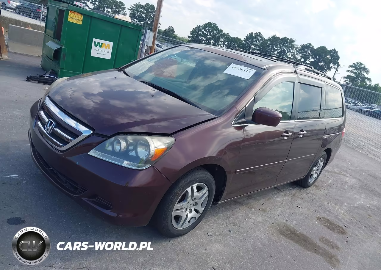 2007 Honda Odyssey Ex-L VIN:5FNRL38777B412350 - 2