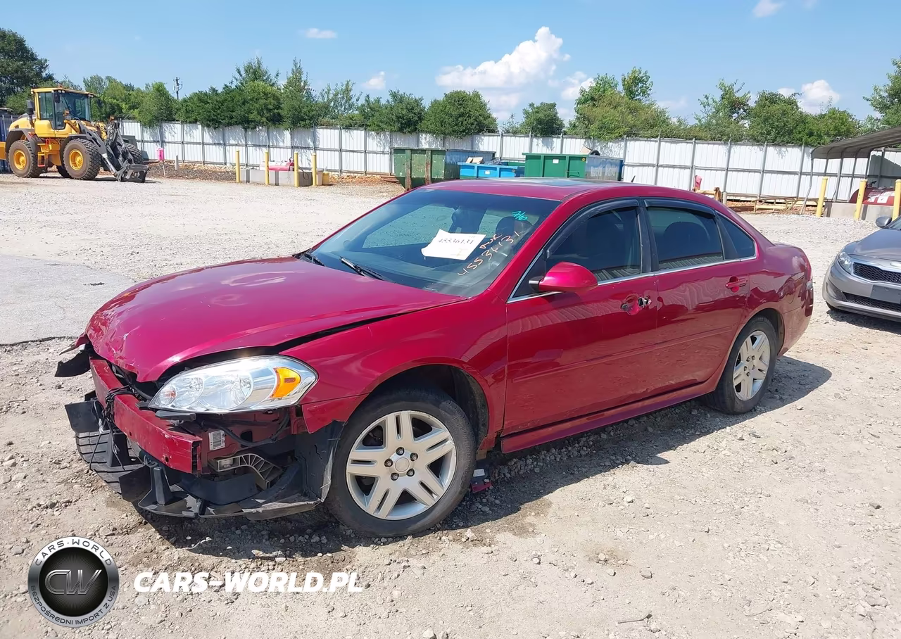 2013 Chevrolet Impala Lt VIN:2G1WG5E33D1114678 - 2
