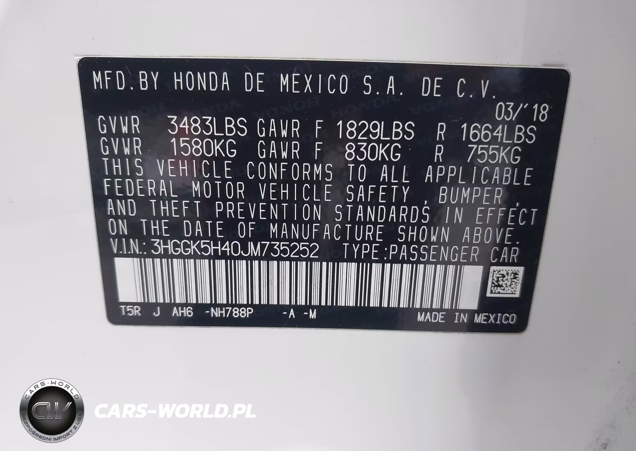 2018 Honda Fit Lx VIN:3HGGK5H40JM735252 - 9