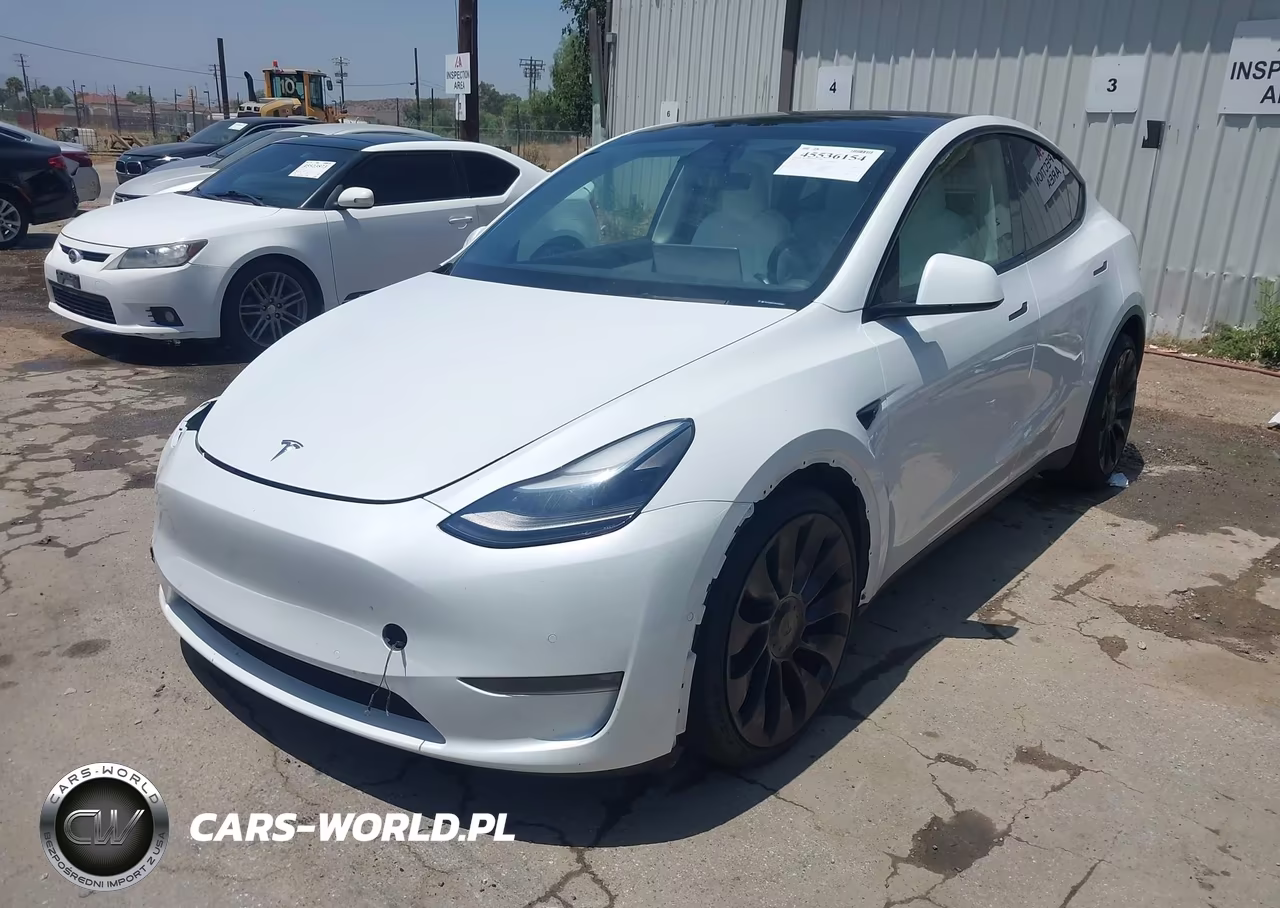 2022 Tesla Model Y Performance Dual Motor All-Wheel Drive VIN:7SAYGDEF4NF490019 - 2