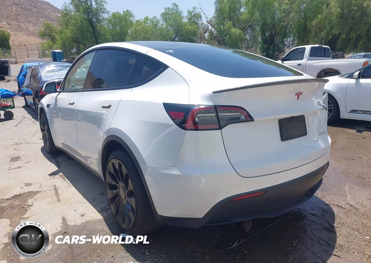 2022 Tesla Model Y Performance Dual Motor All-Wheel Drive VIN:7SAYGDEF4NF490019 - 3